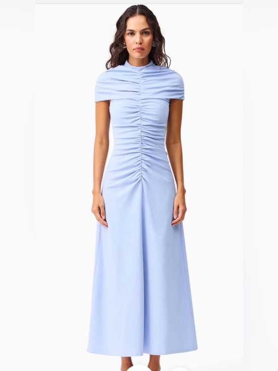 Elliatt Dresses & Skirts - NWT Valencia High Neck Maxi Dress in Blue 
Size M